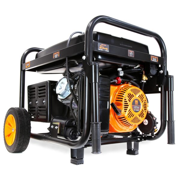 WEN DF1100X 11,000-Watt 120V 240V Dual Fuel Portable Generator with Wheel Kit, Electric Start, and CO Watchdog For Discount - Image 5