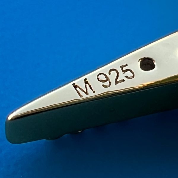 14K Gold Plated 925 Silver Lightning Bolt Moissanite VVS Stud Screwback Earrings on Sale - Image 3