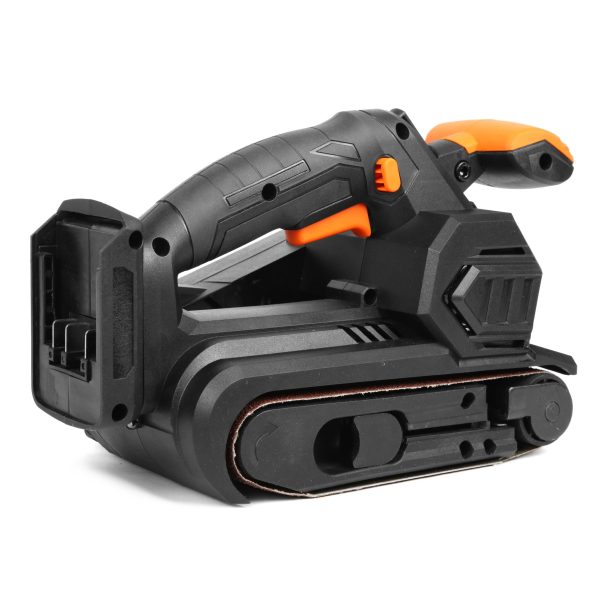 WEN 20418 20V Max Cordless Belt Sander, Variable Speed, Handheld and Portable with 4.0Ah Battery and Charger on Sale - Image 3