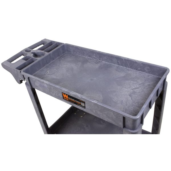 WEN 73002T 500-Pound Capacity 40 by 17-Inch Service Utility Cart Cheap - Image 3