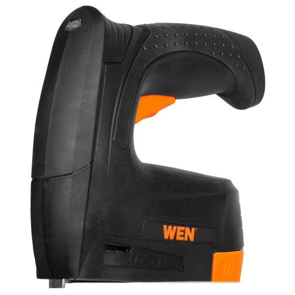 WEN 49180 4V Max Cordless 2-in-1 5 8-Inch Brad Nailer and T50 Crown Stapler with USB Charger Online - Image 2