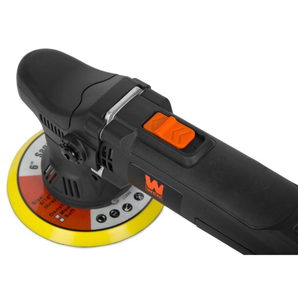 WEN AA6095 6-Inch 5.5-Amp Professional Grade Dual Action Polisher with 9mm Throw Supply - Image 4