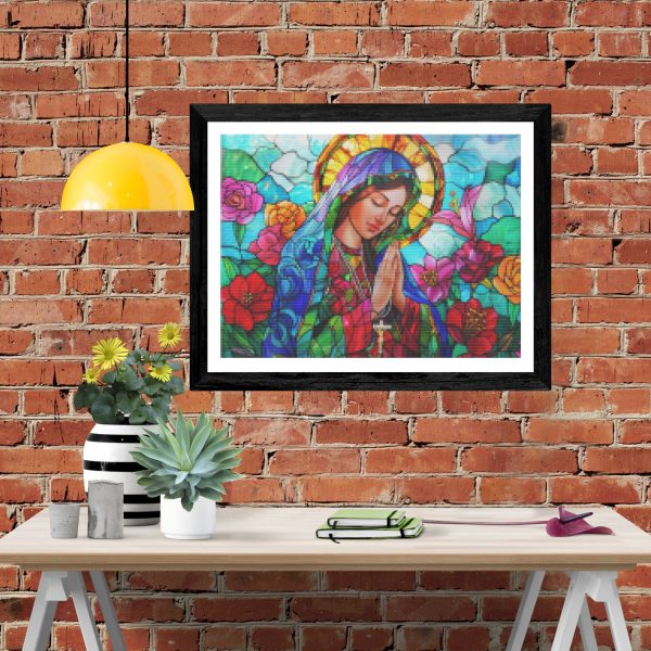 Sacred Rosary Virgin Mary Fashion - Image 4