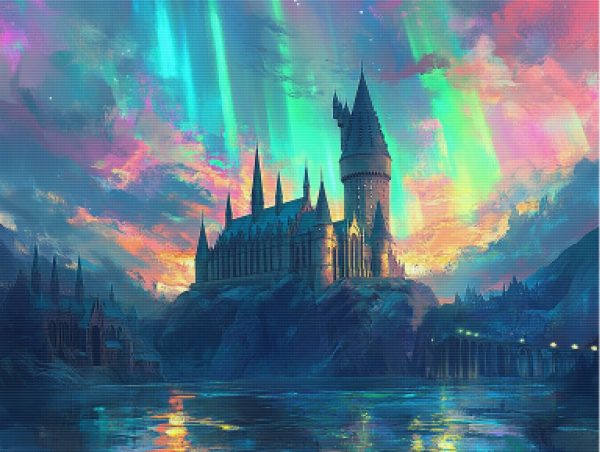Aurora Borealis Over Magic Castle Supply - Image 5