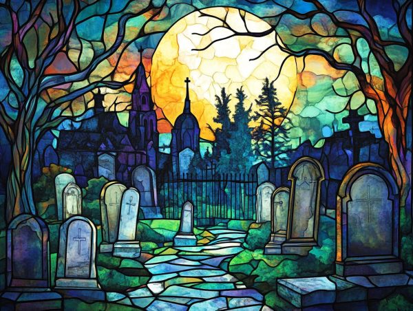 Colorful Ghostly Graveyard Online - Image 2