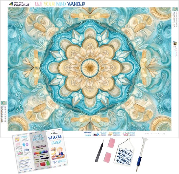 Ocean Wave Mandala Online now