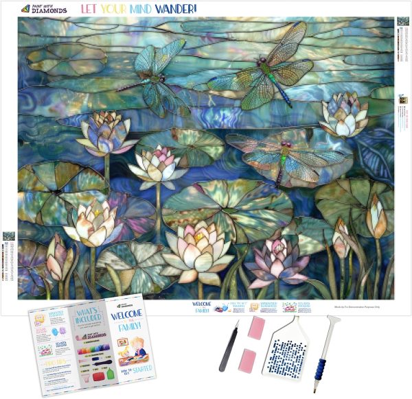 Dragonfly Pond Scene Discount