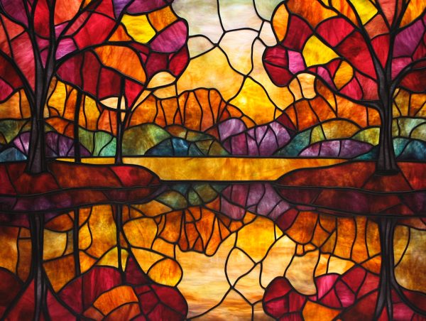 Colorful Foliage Mirror Image Discount - Image 2