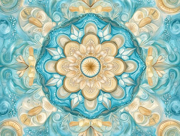Ocean Wave Mandala Online now - Image 2