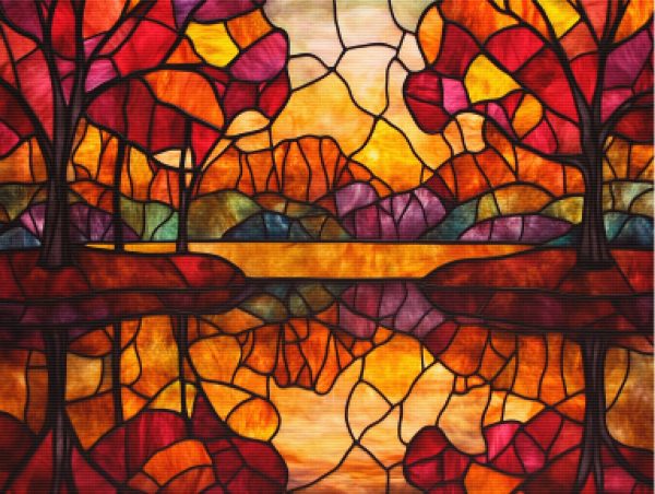 Colorful Foliage Mirror Image Discount - Image 5