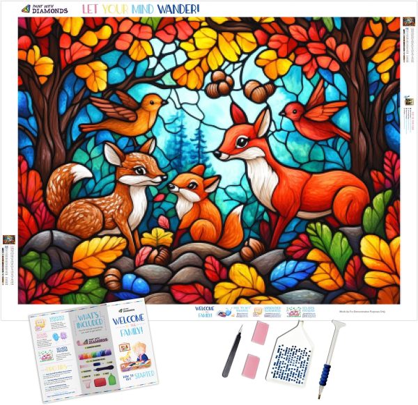 Forest Animals in Autumn Online Sale