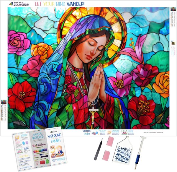 Sacred Rosary Virgin Mary Fashion