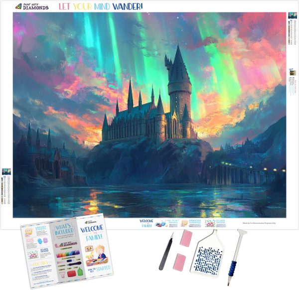 Aurora Borealis Over Magic Castle Supply