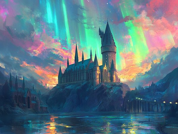 Aurora Borealis Over Magic Castle Supply - Image 2