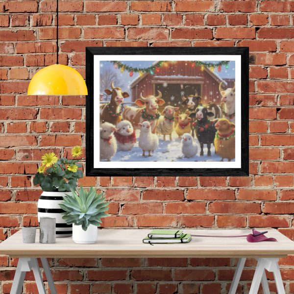 Holiday Farmyard Gathering For Sale - Image 4