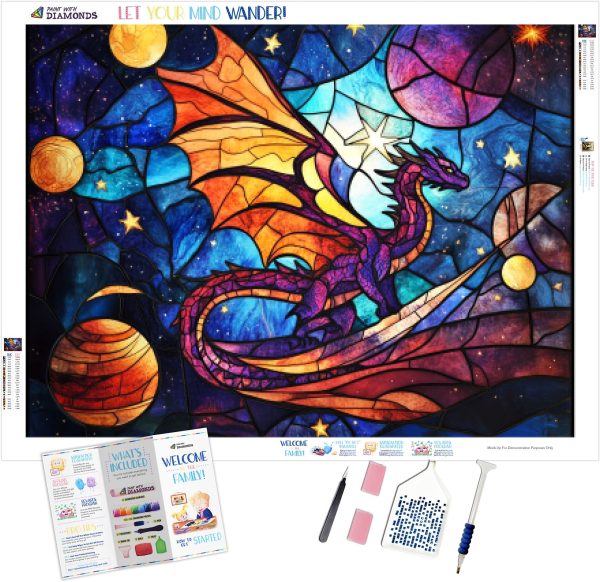 Celestial Fantasy Stained Glass Cheap