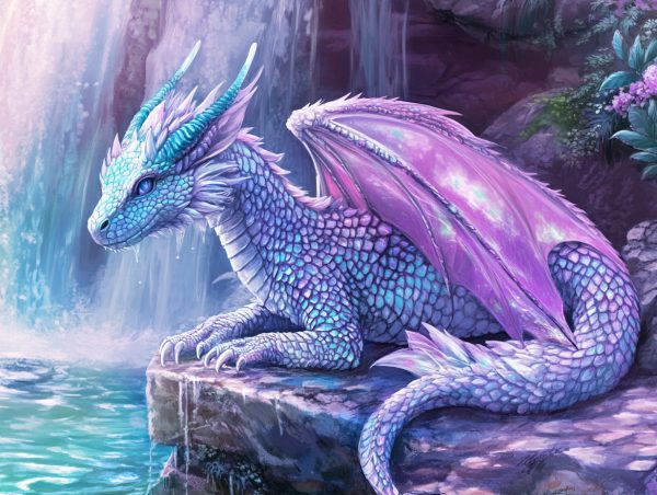 Waterfall Serenity Dragon Hot on Sale - Image 2